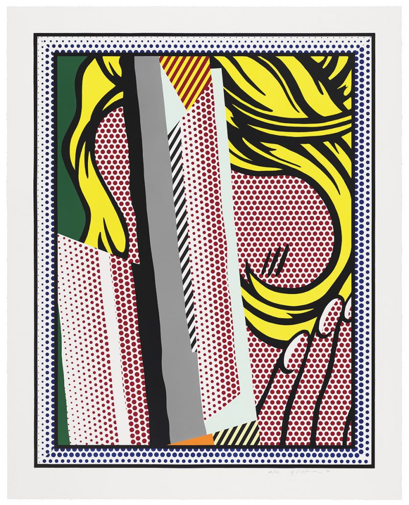 Artwork: Reflections on Hair, 1990 (RLCR 3938)