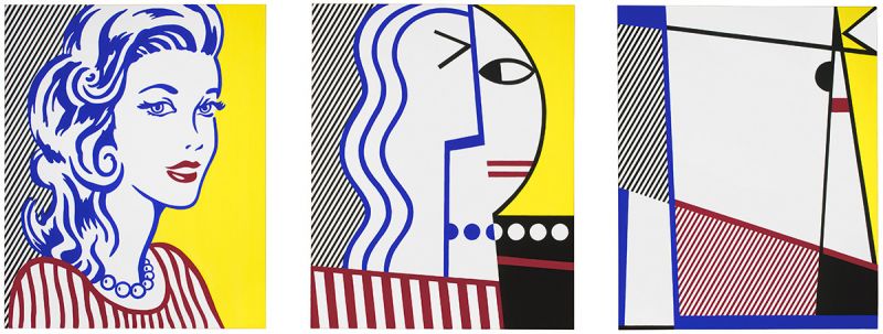 Artwork: Portrait Triptych, 1974 (RLCR 2300)
