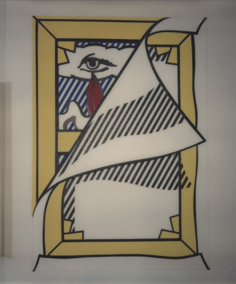 Artwork: Cover Image for Art About Art Book (Study), 1978 (RLCR 2705) Photo: Courtesy RLF Archives