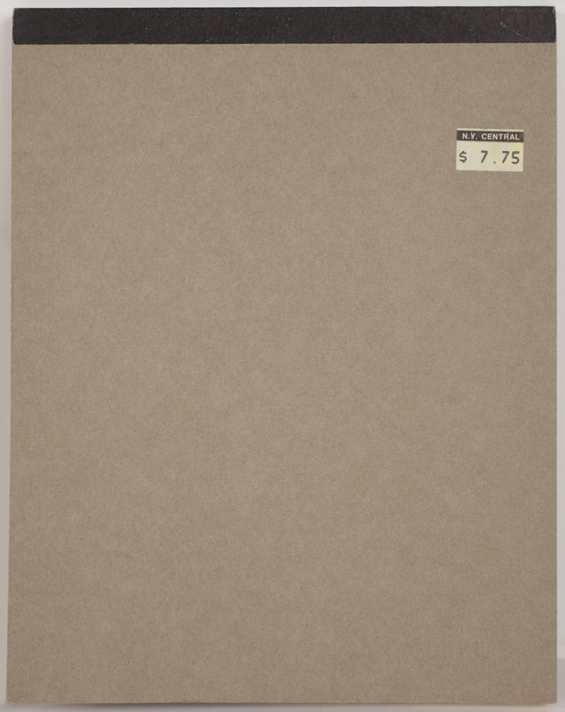 Artwork: Crane & Co. Sketchbook, Drawings in this book 1982 (RLCR 3114)  Front cover