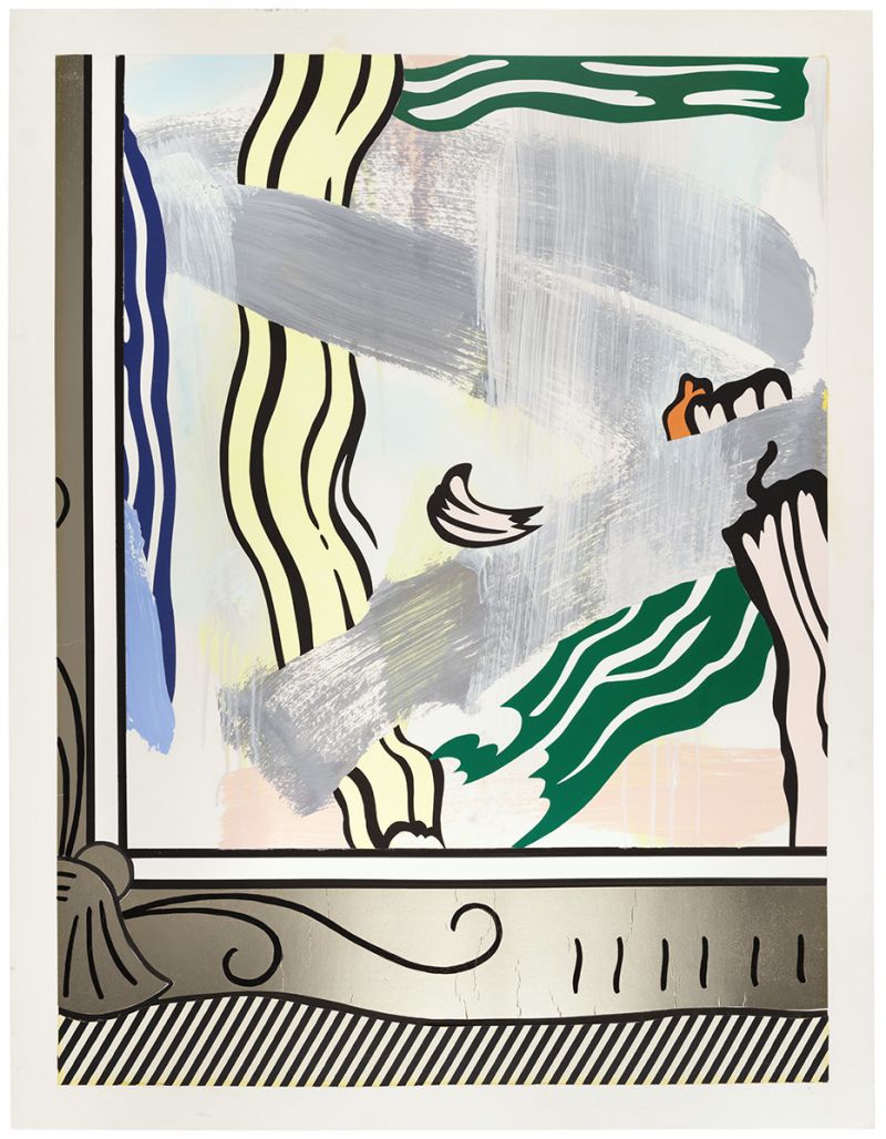 Artwork: Painting in Gold Frame (Study), c. 1984 (RLCR 3316)