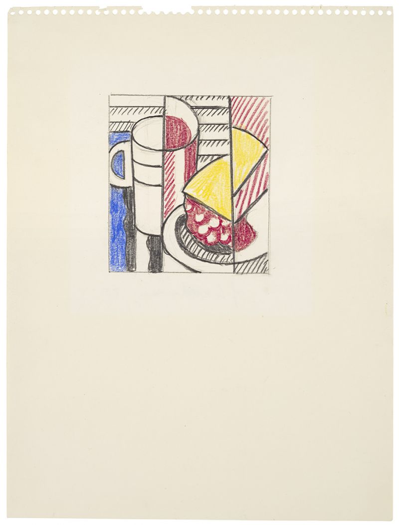 Artwork: Still Life with Cherry Pie (Study), 1975 (RLCR 2412)