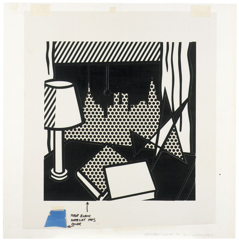 Artwork: Cover Image for Waldo Tribune (Study), c. 1993 (RLCR 4194)