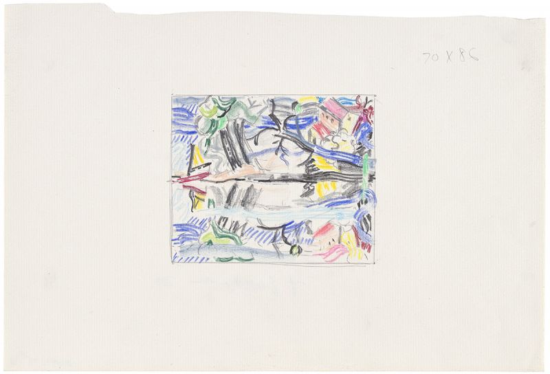Artwork: Reflections II (Study), 1988 (RLCR 3740)