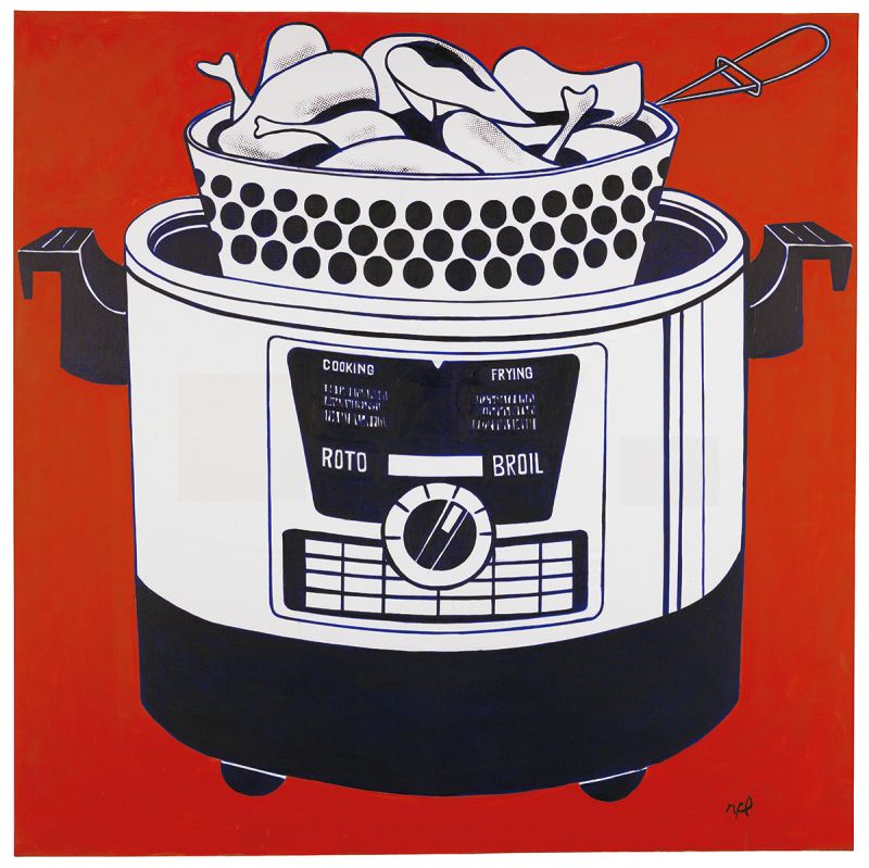 Artwork: Roto Broil, 1961 (RLCR 654) Photo: Courtesy Tehran Museum of Contemporary Art