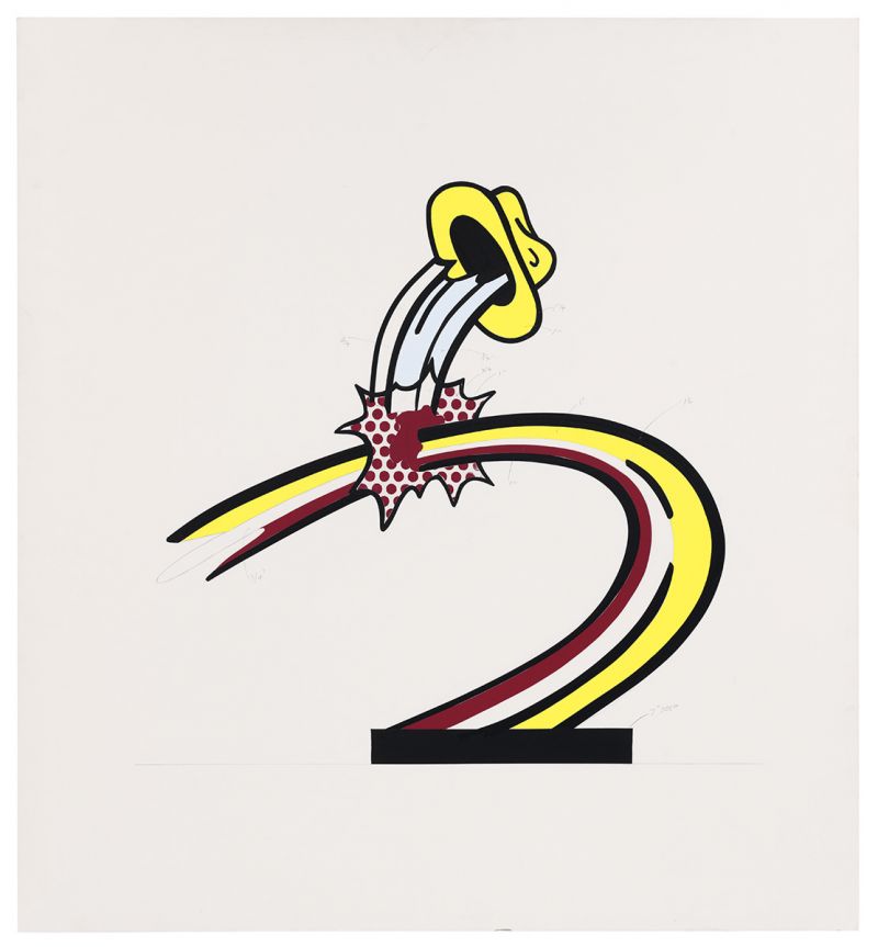 Artwork: Coup de Chapeau I (Study), 1995 (RLCR 4375)