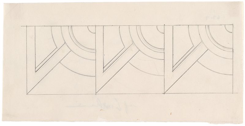 Artwork: Modern Painting Triptych II (Study), c. 1966–67 (RLCR 1291)