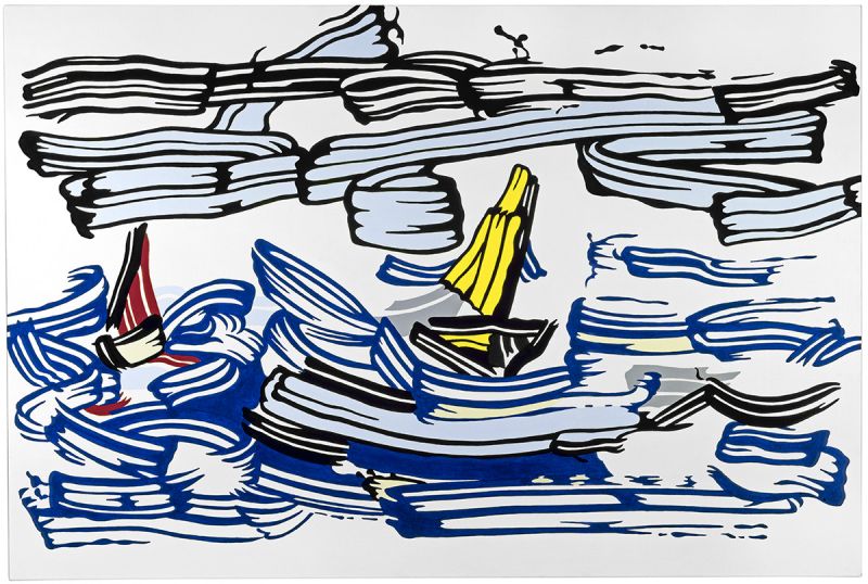 Artwork: Sailboats, 1981 (RLCR 3051)