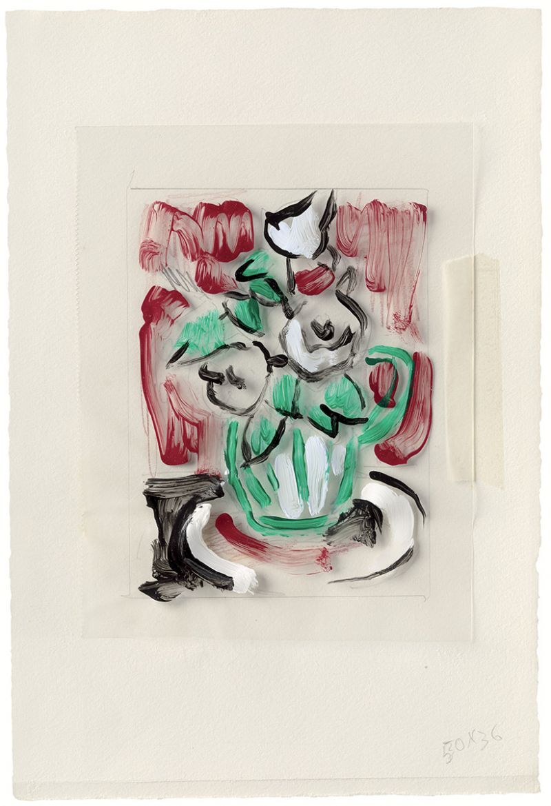 Artwork: Flowers Series (Study), 1981 (RLCR 3022) Photo: Ulrich Ghezzi, Courtesy Galerie Thaddaeus Ropac, London • Paris • Salzburg