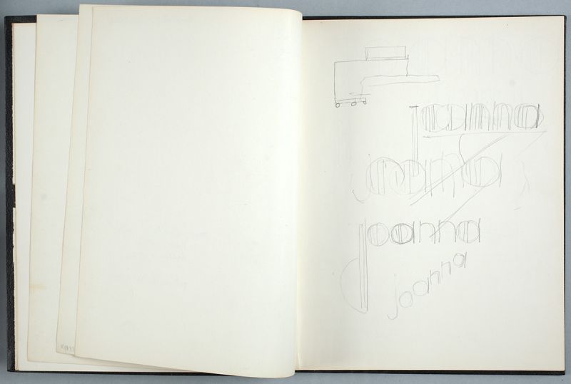 Artwork: Joanna Poster (Study), c. 1968 (RLCR 1205.3)