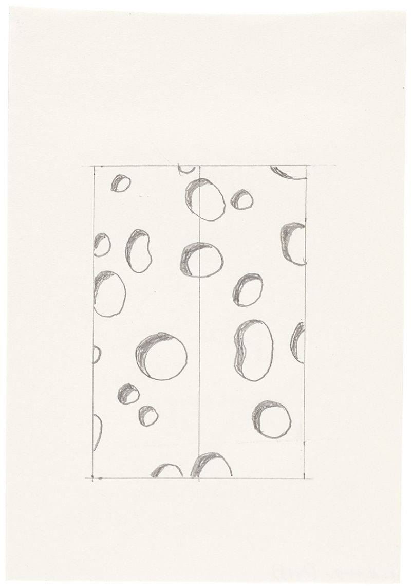 Artwork: Swiss Cheese (Double Doors) (Study), c. 1993 (RLCR 4236.3)