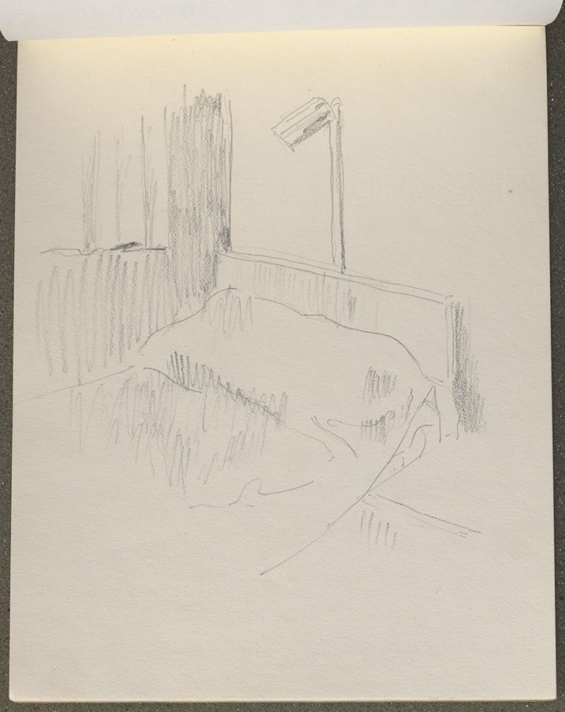 Artwork: Bed in Room, 1982 (RLCR 3114.2)