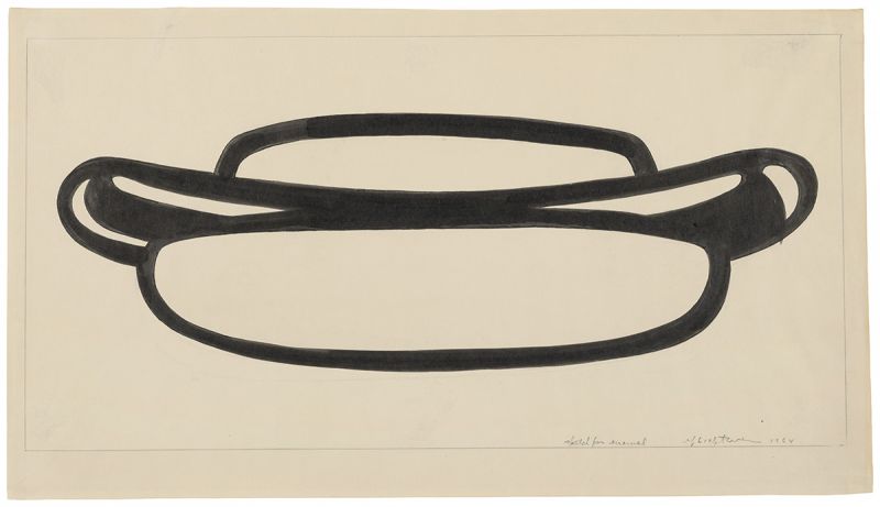 Artwork: Hot Dog (Study), 1964 (RLCR 875)