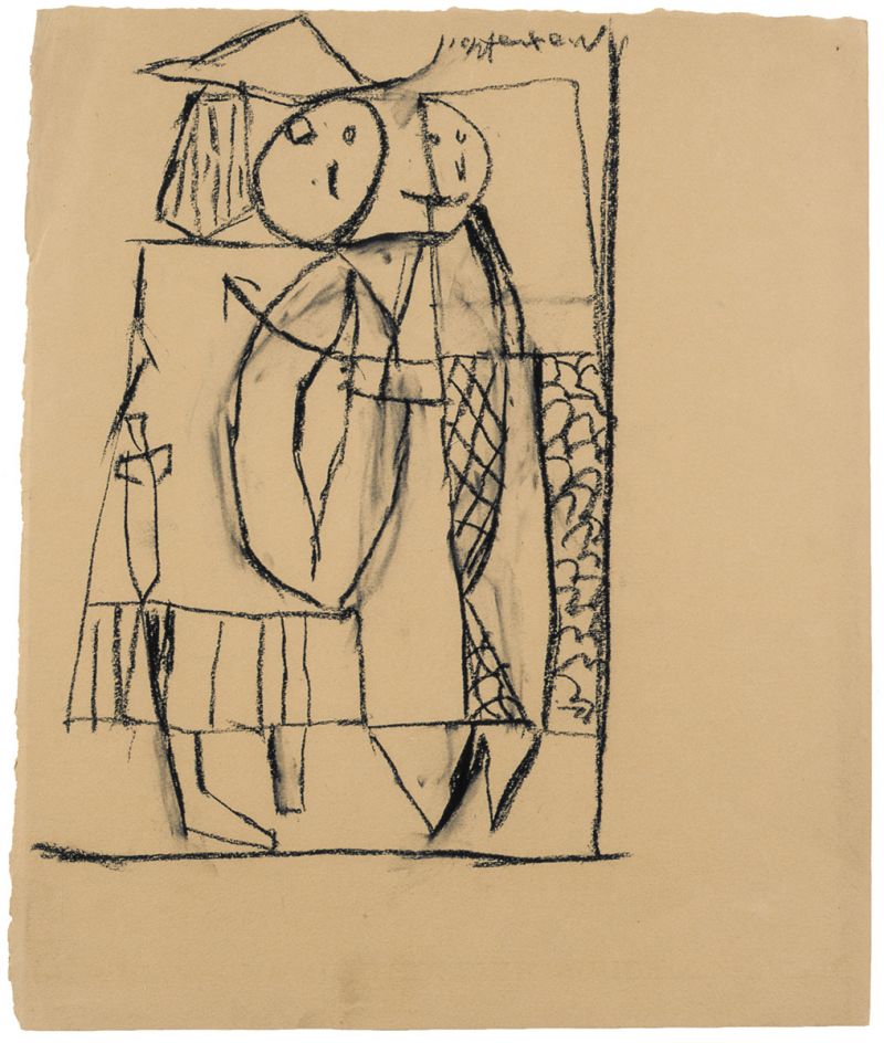 Artwork: The Knights (Study), c. 1951 (RLCR 323)