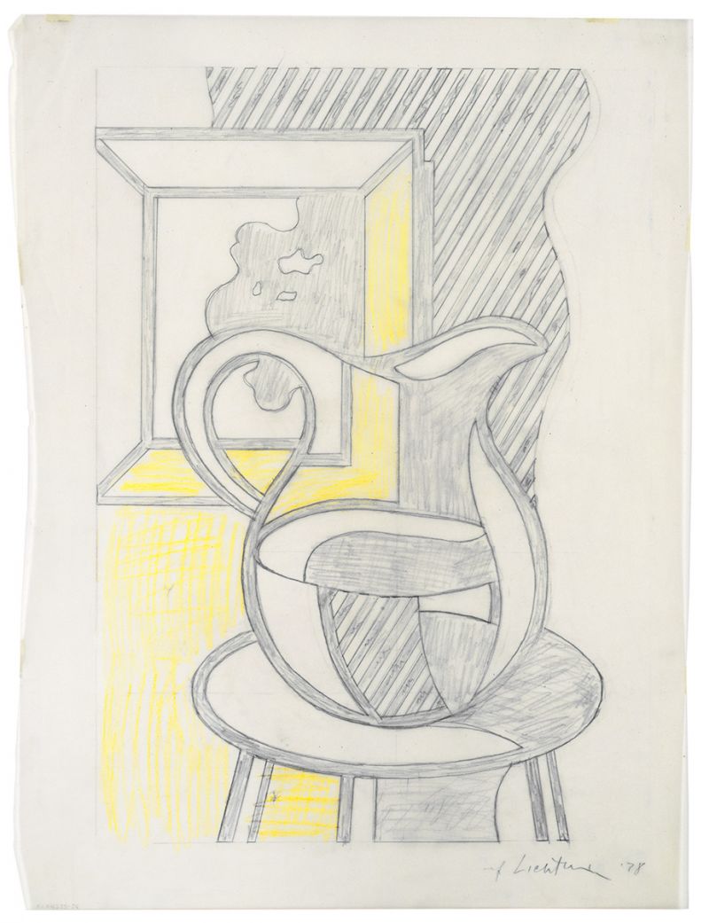 Artwork: Picture and Pitcher (Study), 1978 (RLCR 2752)