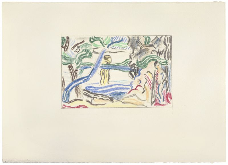 Artwork: Moonscape (Study), 1984 (RLCR 3303)