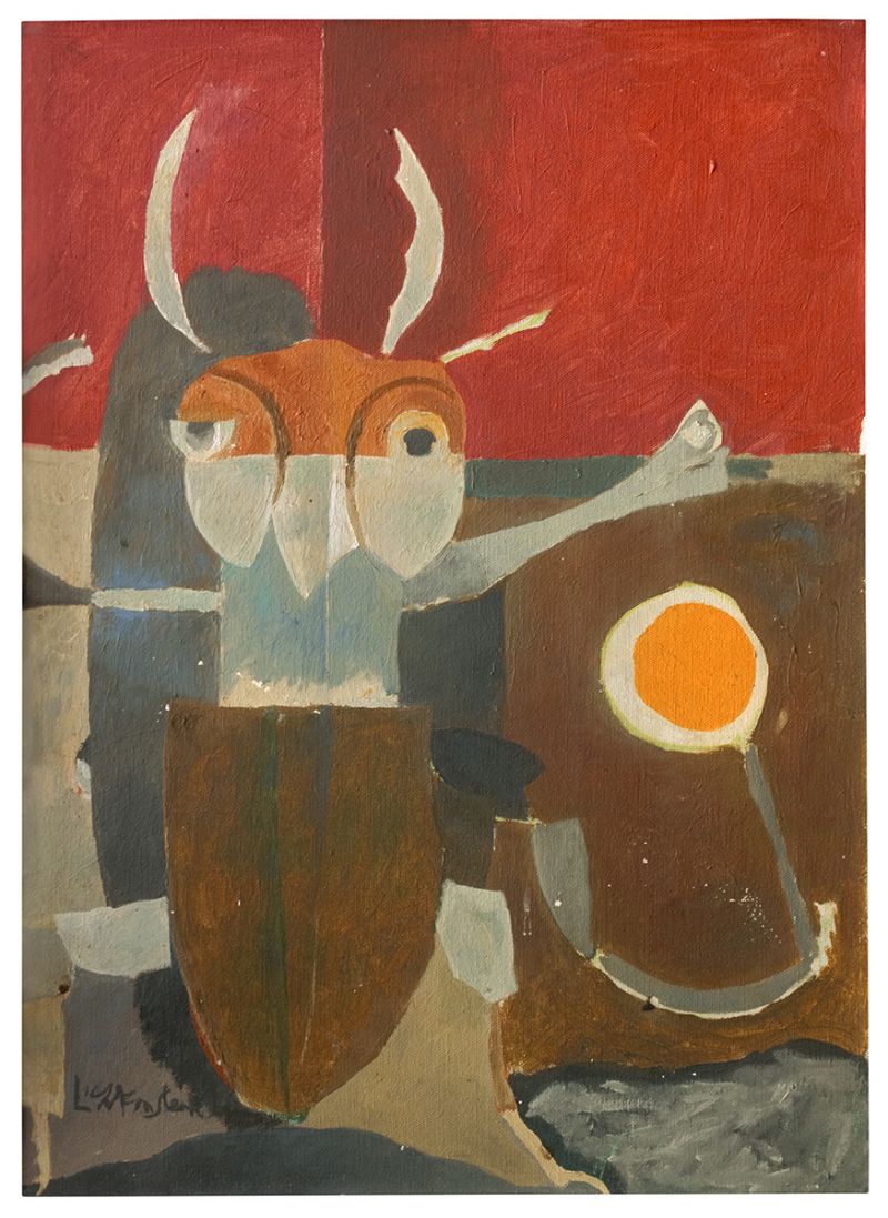 Artwork: Beetle with Lollipop, c. 1950 (RLCR 178)