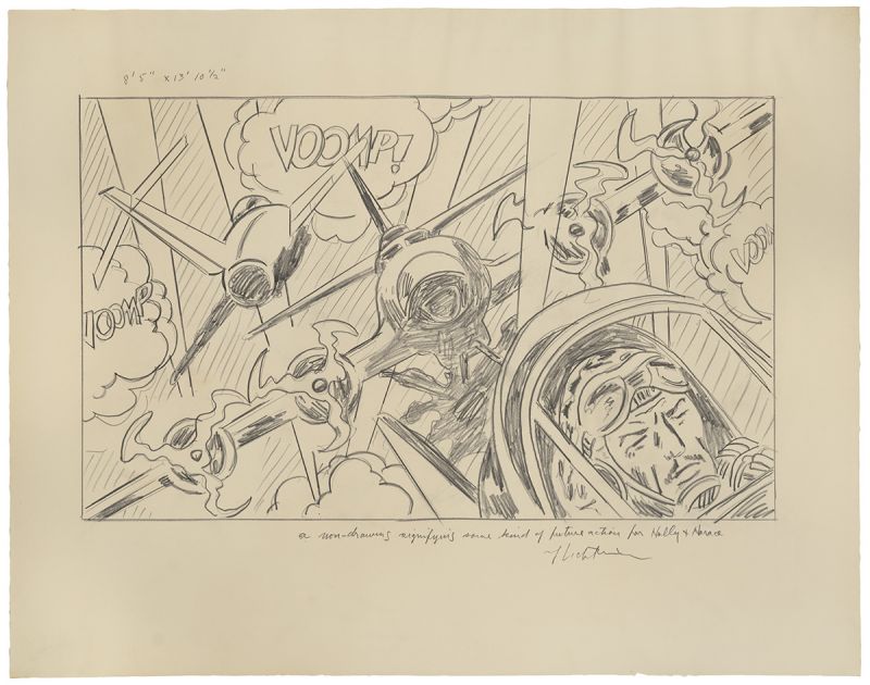 Artwork: Voomp! Mural (Study), 1969 (RLCR 1805)