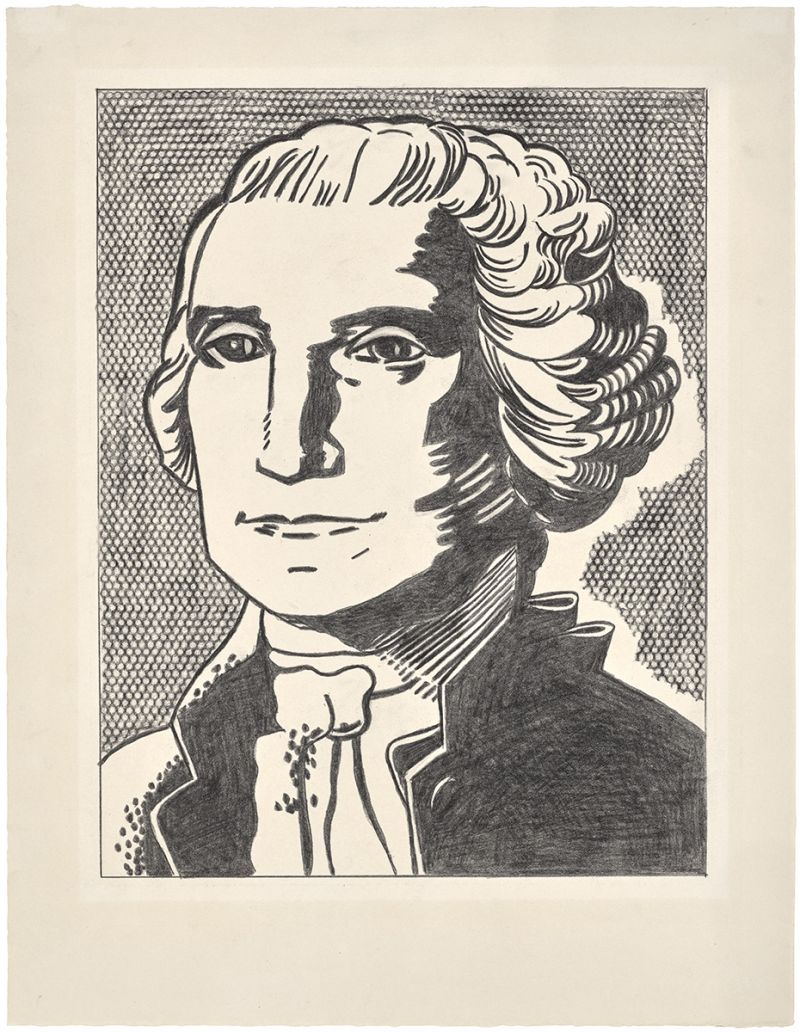 Artwork: George Washington, 1962 (RLCR 692) Photo: Courtesy Christie's