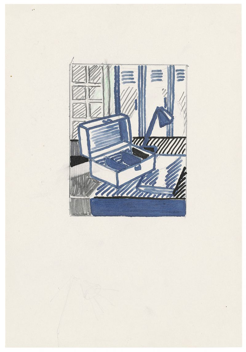 Artwork: Still Life with Cash Box (Study), 1976 (RLCR 2503) Photo: Courtesy National Gallery of Art, Washington