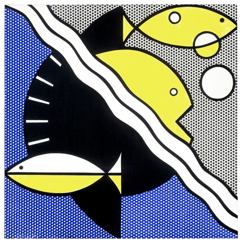 Artwork: Modern Painting with Fishes, 1967 (RLCR 1391)
