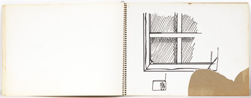 Artwork: Stretcher Frames with Cross Bars II (Study), 1968 (RLCR 1502.16)
