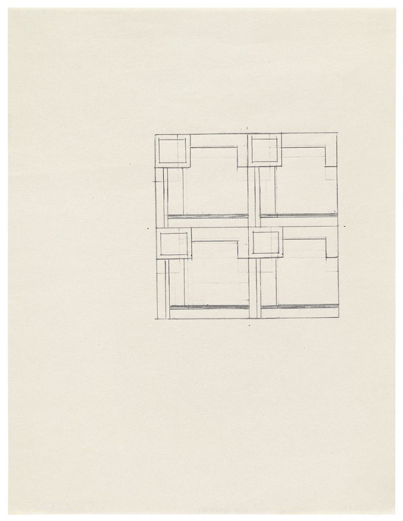 Artwork: Modular Painting (Study), c. 1969 (RLCR 1709)