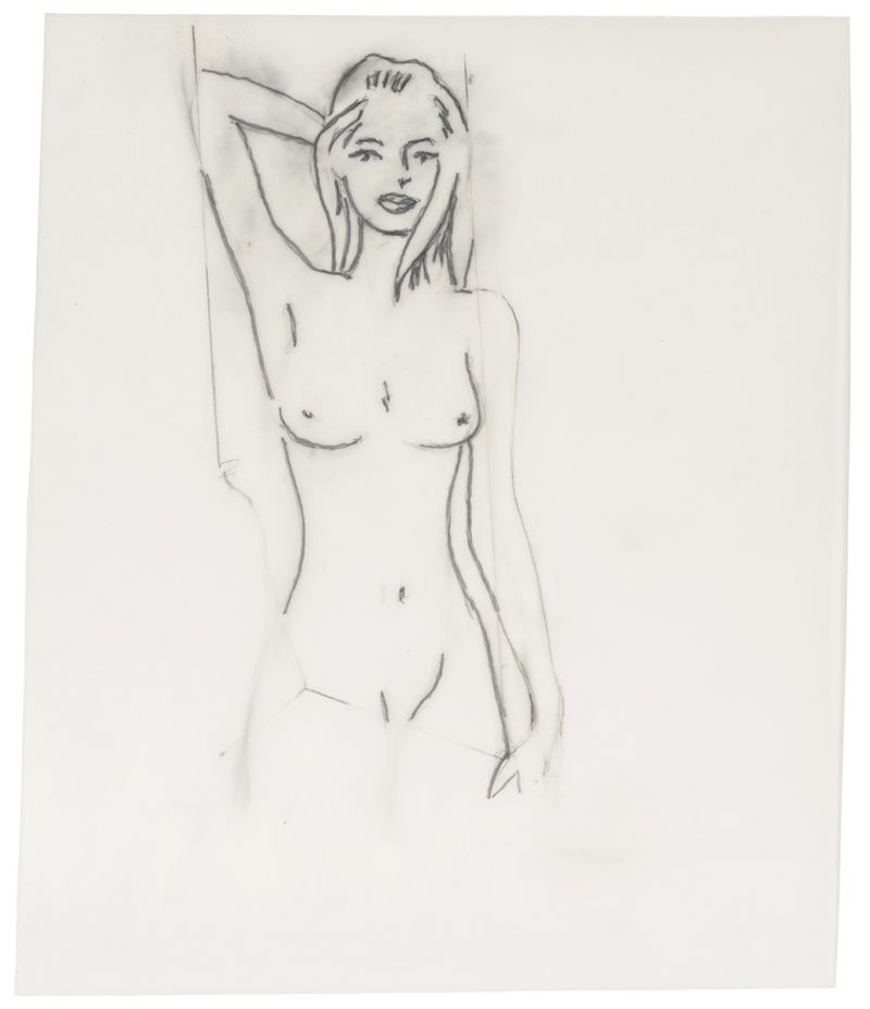 Artwork: Interior with Painting of Nude (Study), c. 1997 (RLCR 4718)