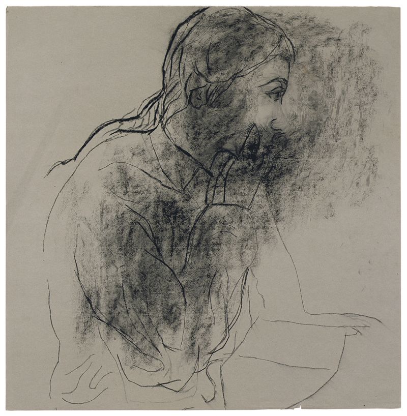 Artwork: Woman in Profile, 1950 (RLCR 246)