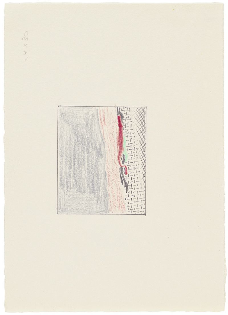 Artwork: Untitled Reflection (Study), 1989 (RLCR 3851)