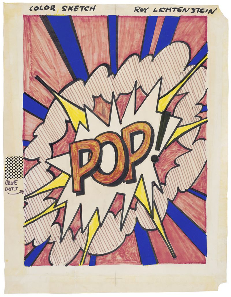 Artwork: Cover Image for Newsweek Magazine (Study), 1966 (RLCR 1215)