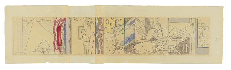 Artwork: Greene Street Mural (Study), c. 1983 (RLCR 3206)