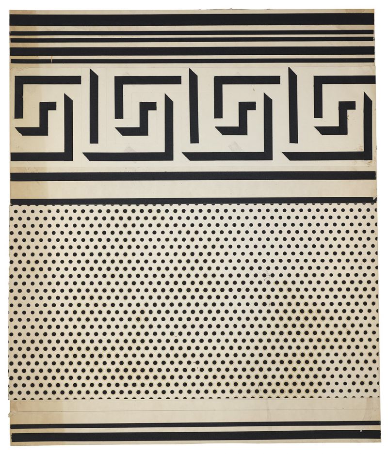 Artwork: Entablature #10 (Study), c. 1972 (RLCR 2019)