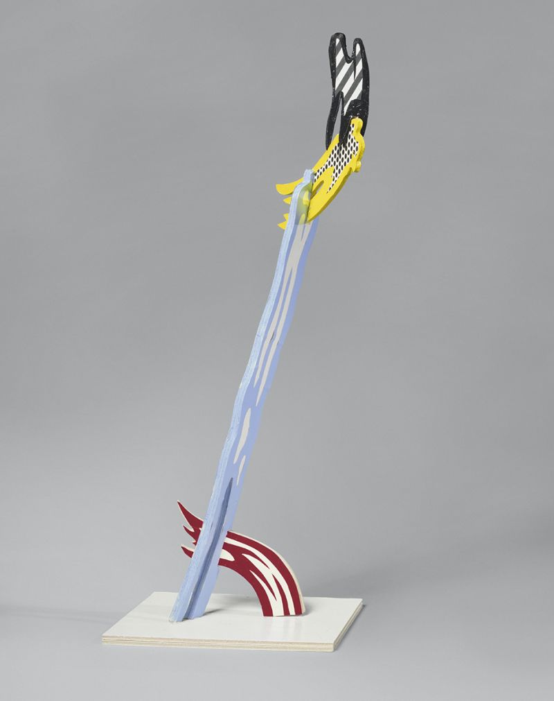 Artwork: Brushstroke Sculpture (Maquette), c. 1996 (RLCR 4466)