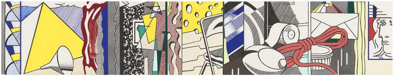 Artwork: Greene Street Mural (Study), 1983 (RLCR 3210) Photo: The Museum of Modern Art/Licensed by SCALA / Art Resource, NY