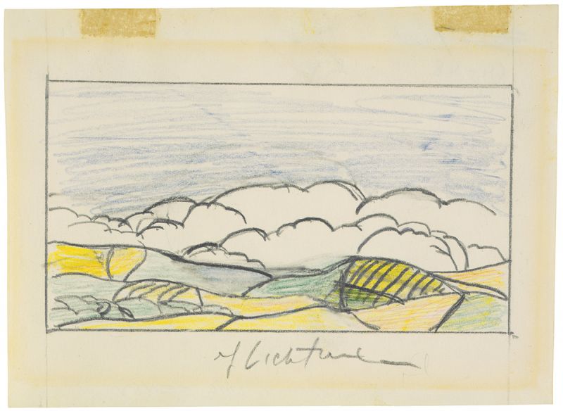 Artwork: Sussex (Study), c. 1964 (RLCR 987)