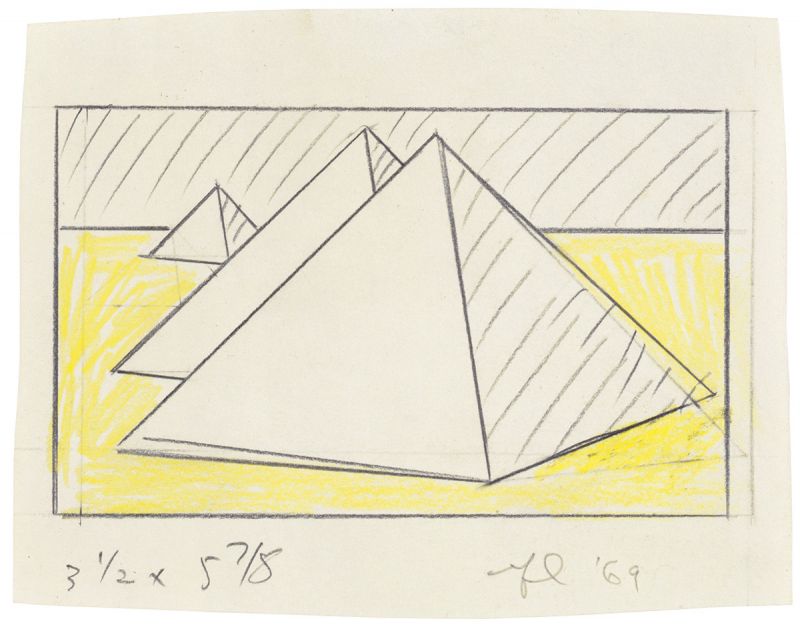 Artwork: The Great Pyramid (Study), 1969 (RLCR 1781)