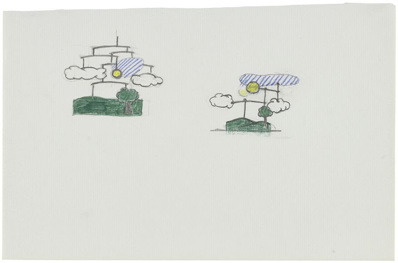 Artwork: Landscape Mobile (Studies), 1990 (RLCR 3895)