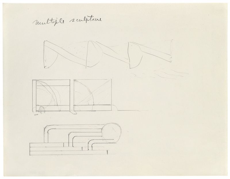 Artwork: Modern Sculpture (Studies), c. 1967 (RLCR 1457)