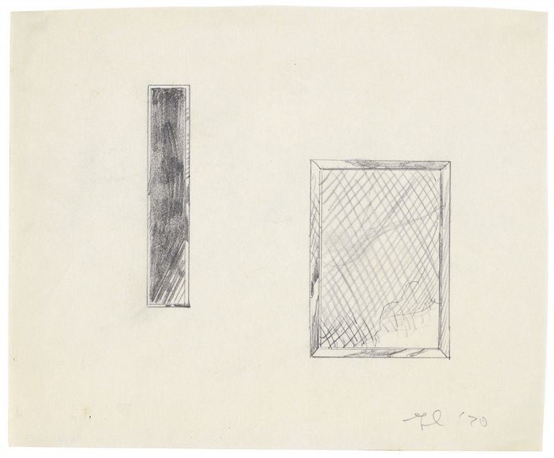 Artwork: Mirror (Studies), 1970 (RLCR 1824)