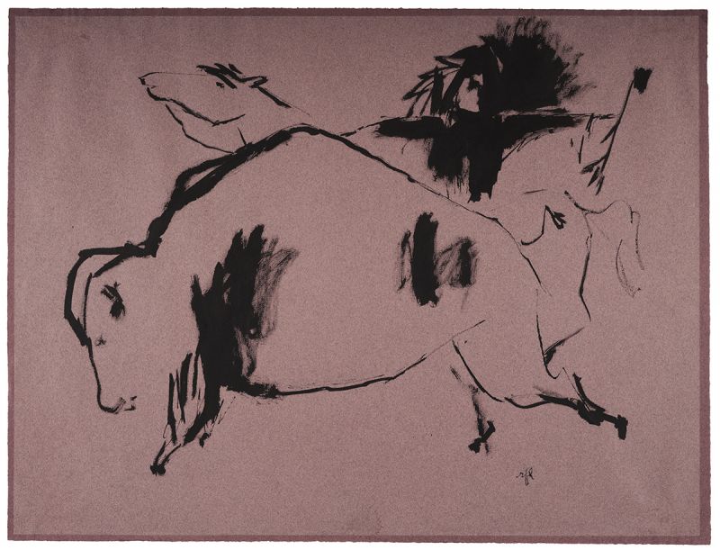Artwork: The Buffalo, c. 1950 (RLCR 226)