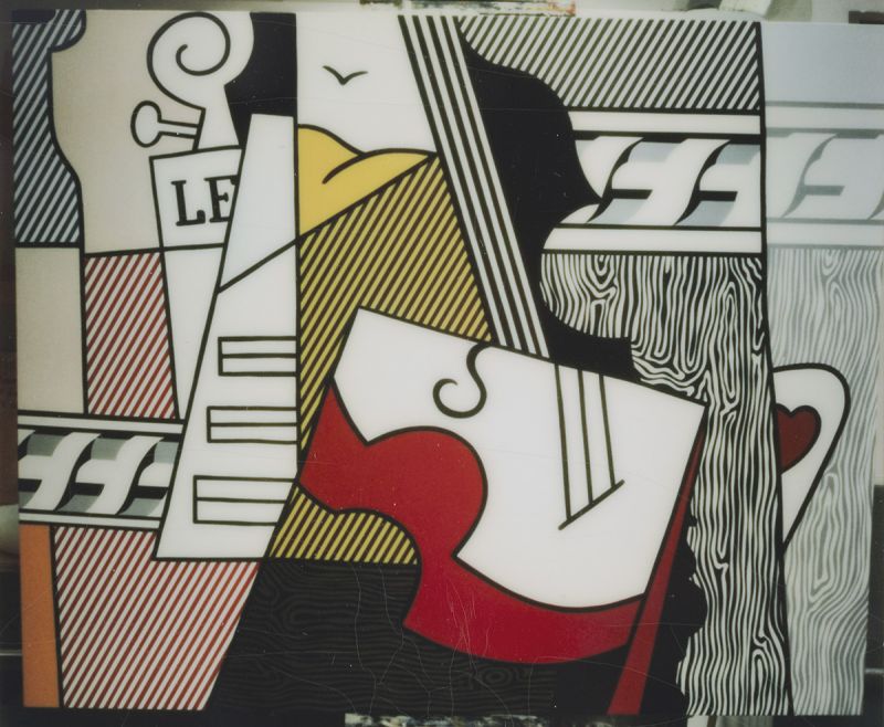 Artwork: Cubist Still Life, 1974 (RLCR 2259)  Detail of archival image