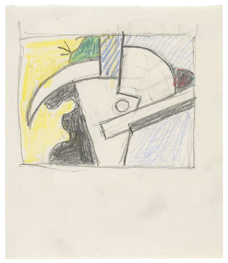 Artwork: Bull Head II (Study), 1973 (RLCR 2133)
