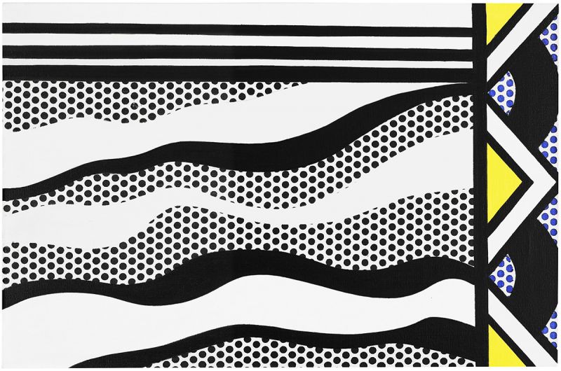 Artwork: Modern Painting with Yellow Arrow, 1967 (RLCR 1432)