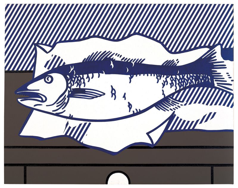 Artwork: Blue Fish, 1973 (RLCR 2129)