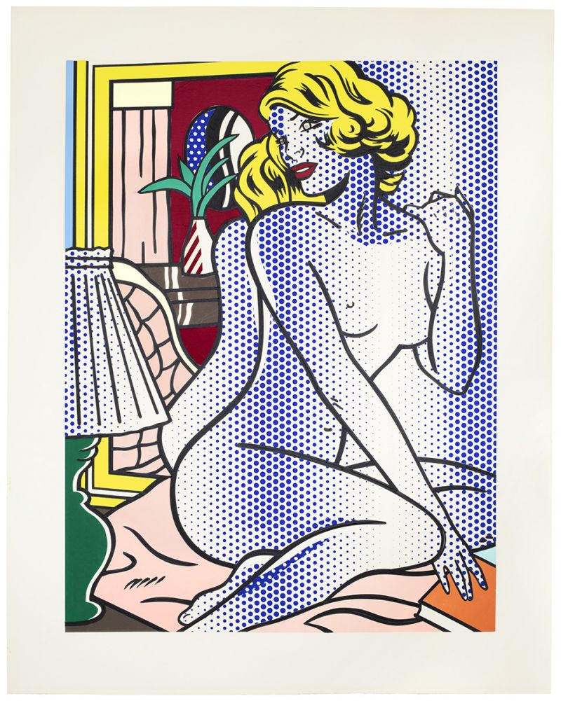 Artwork: Blue Nude (Study), 1995 (RLCR 4357)