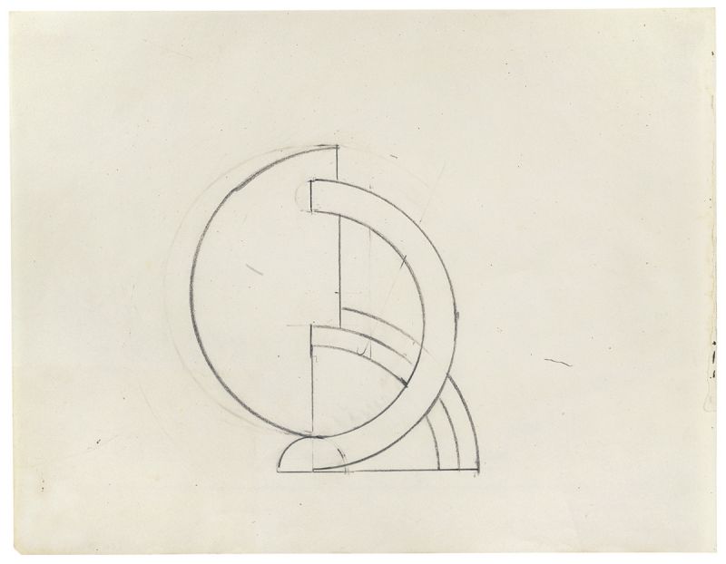 Artwork: Modern Sculpture (Study), c. 1967 (RLCR 1458)