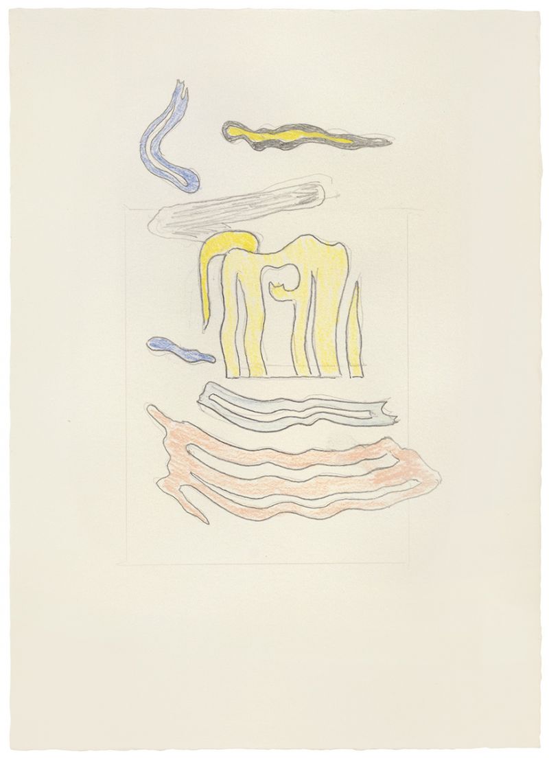 Artwork: Brushstroke (Study), c. 1985 (RLCR 3405)