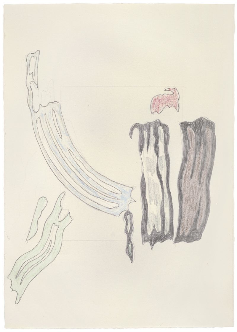 Artwork: Brushstroke IV (Study), c. 1985 (RLCR 3409)