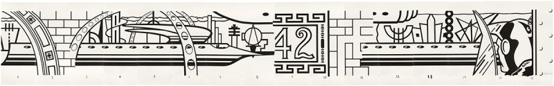 Artwork: Times Square Mural (Study), 1994 (RLCR 4324)